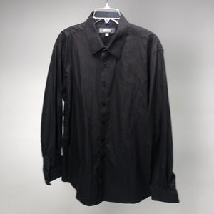 Kenneth Cole Reaction Long Sleeve Shirt Black